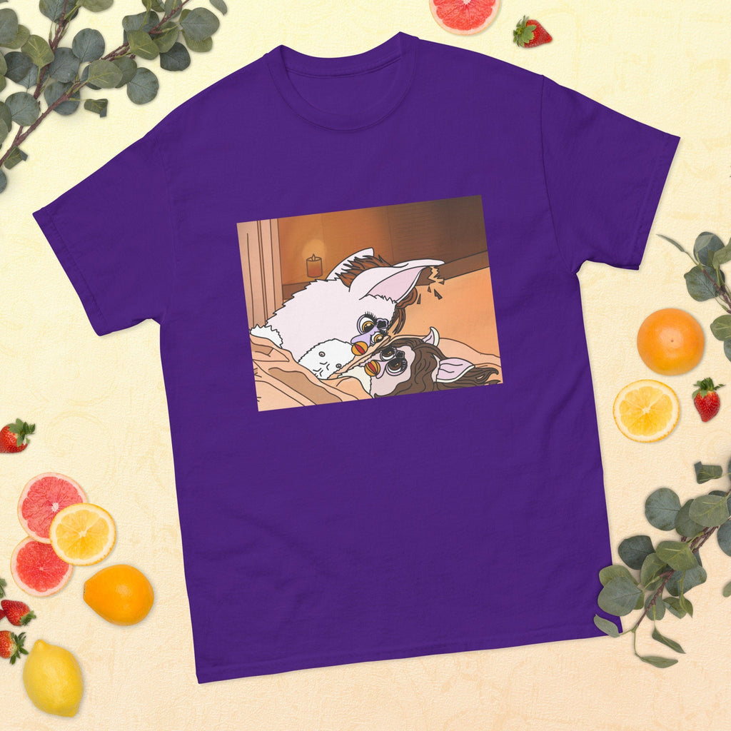 Twilight Furby T Shirt Bella Swan & Edward Cullen Honeymoon Breaking Headboard