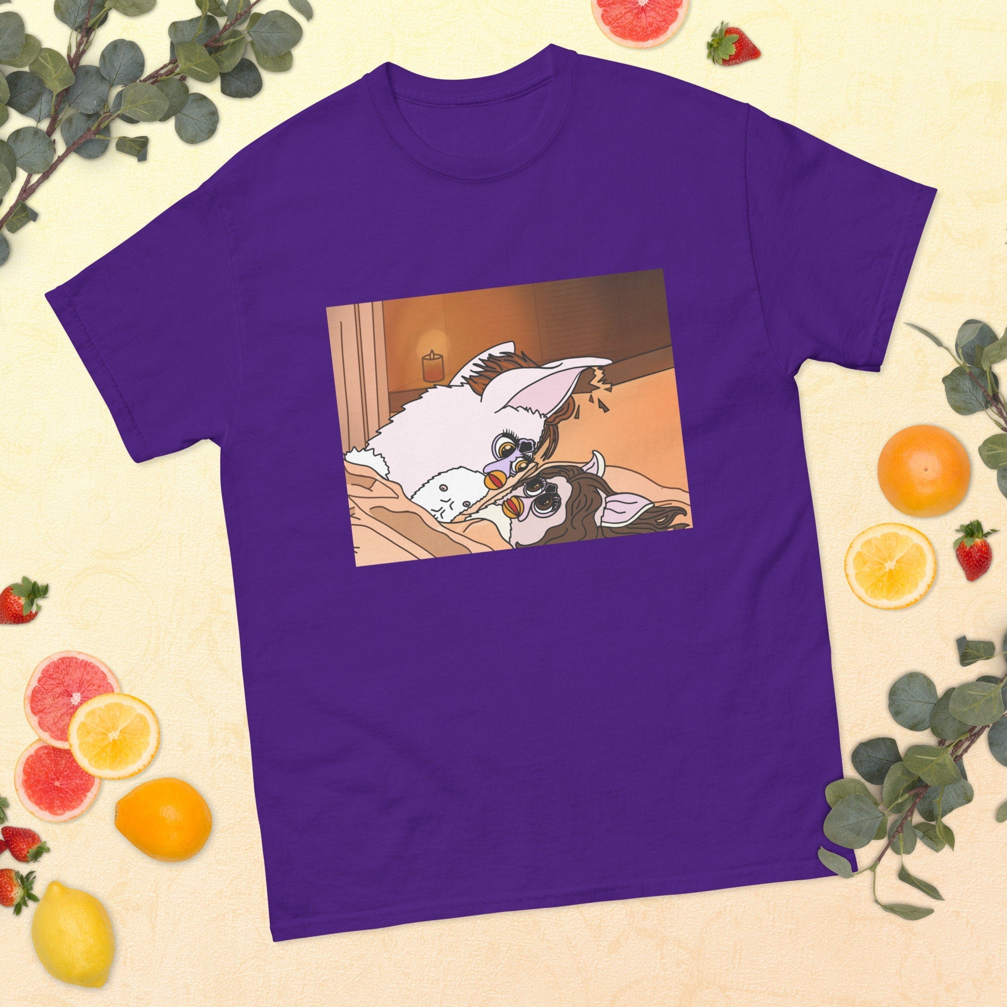 Twilight Furby T Shirt Bella Swan & Edward Cullen Honeymoon Breaking Headboard