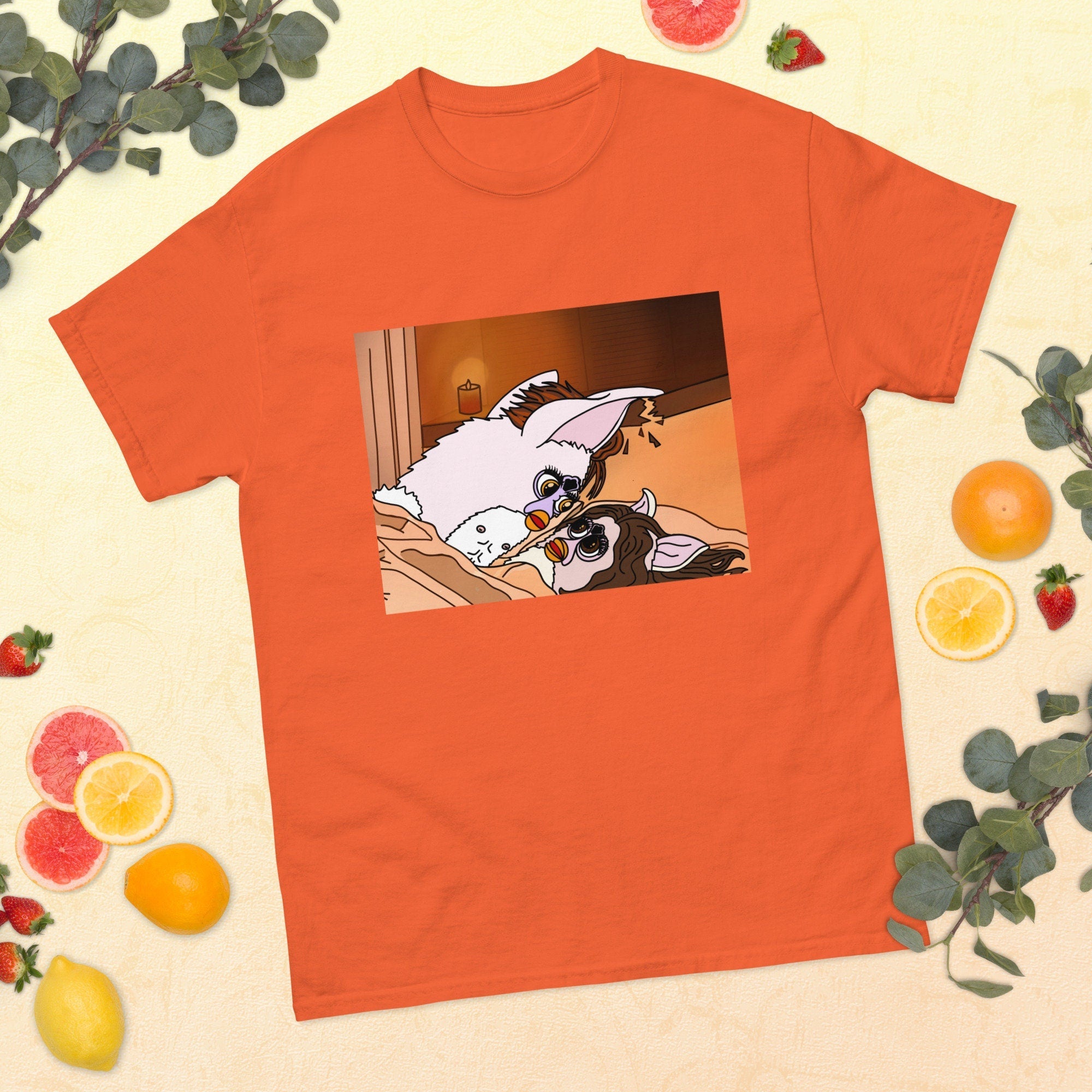 Twilight Furby T Shirt Bella Swan & Edward Cullen Honeymoon Breaking Headboard