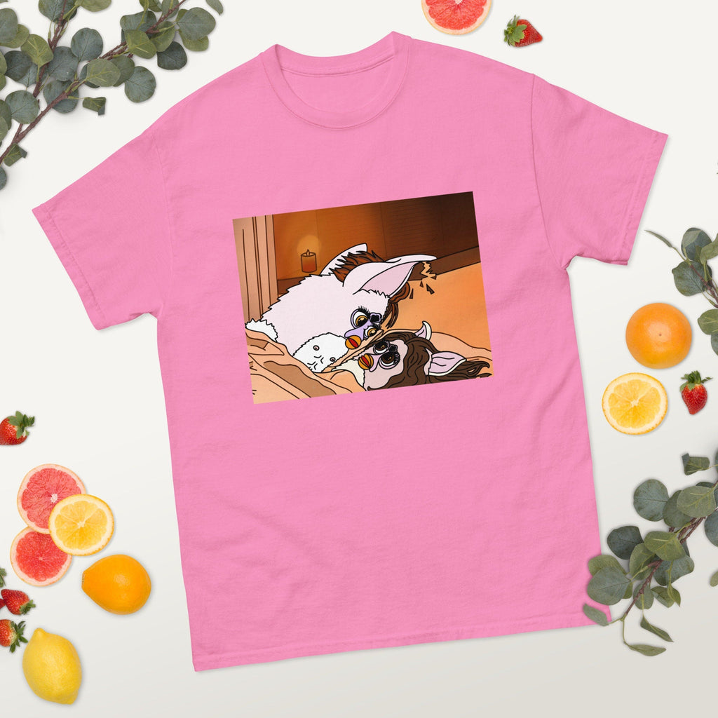 Twilight Furby T Shirt Bella Swan & Edward Cullen Honeymoon Breaking Headboard