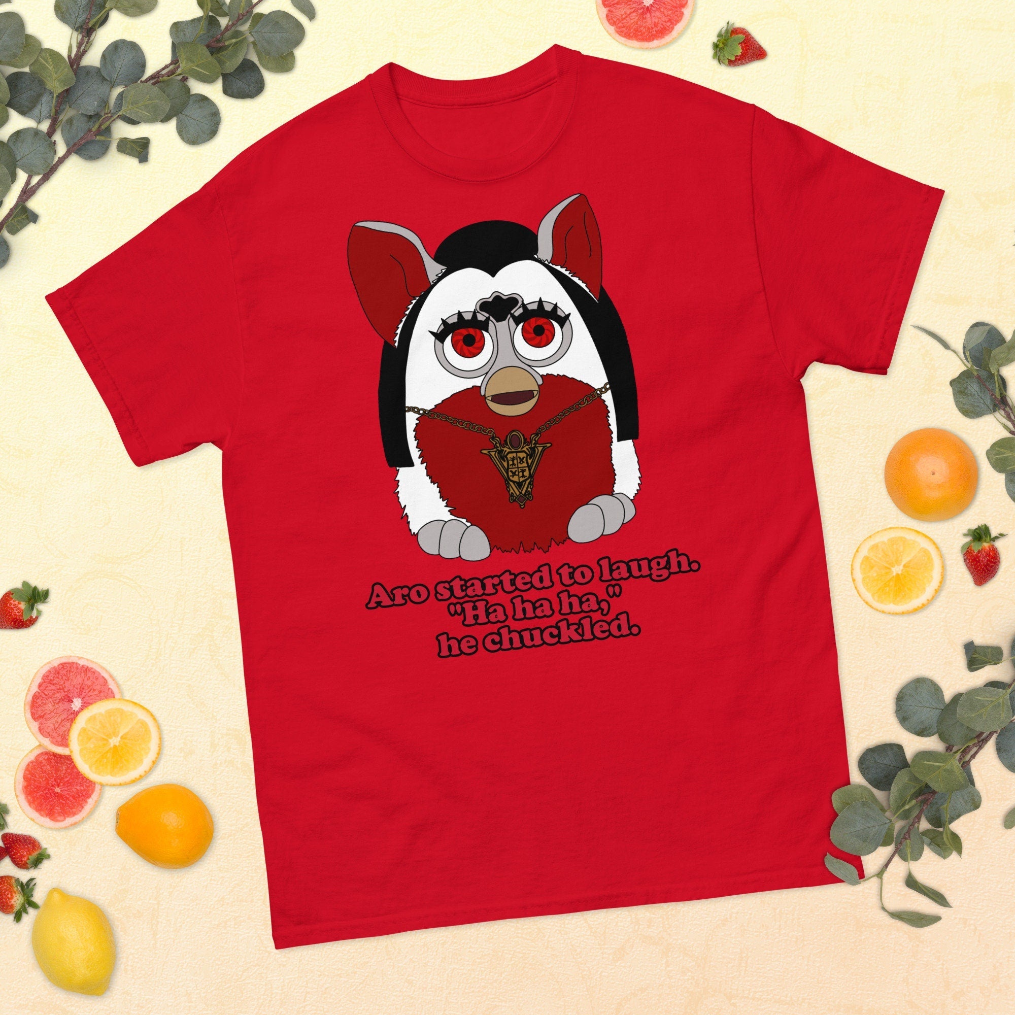 Furby Twilight T Shirt Aro Volturi New Moon