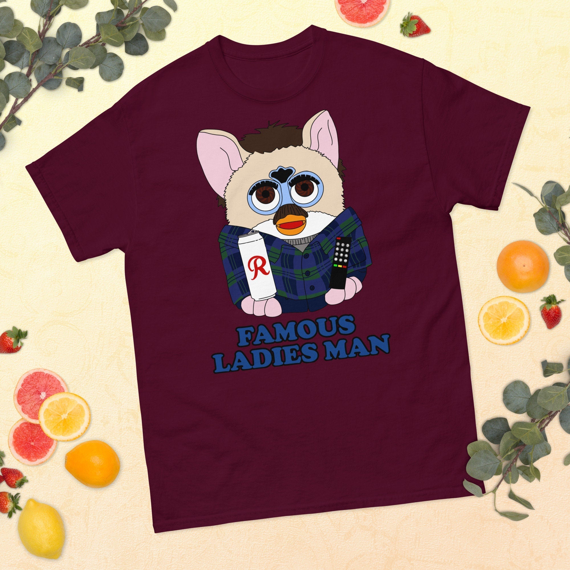 Furby Twilight T Shirt Charlie Swan Famous Ladies Man