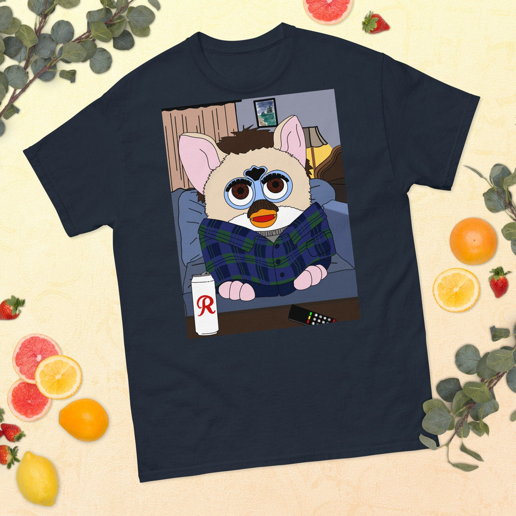 Furby Twilight T Shirt Charlie Swan Watching the Game