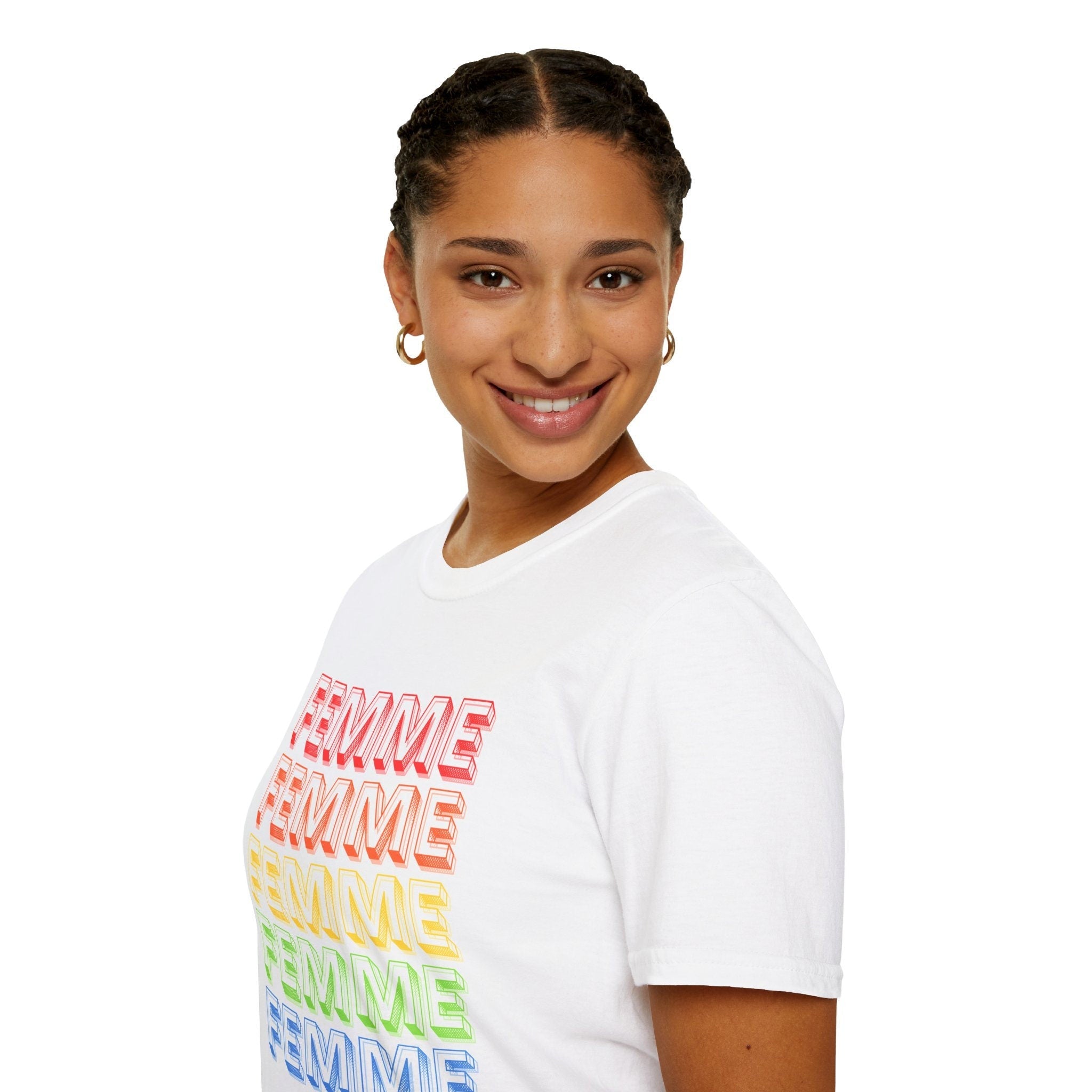 Femme Pride Tshirt (3D font)