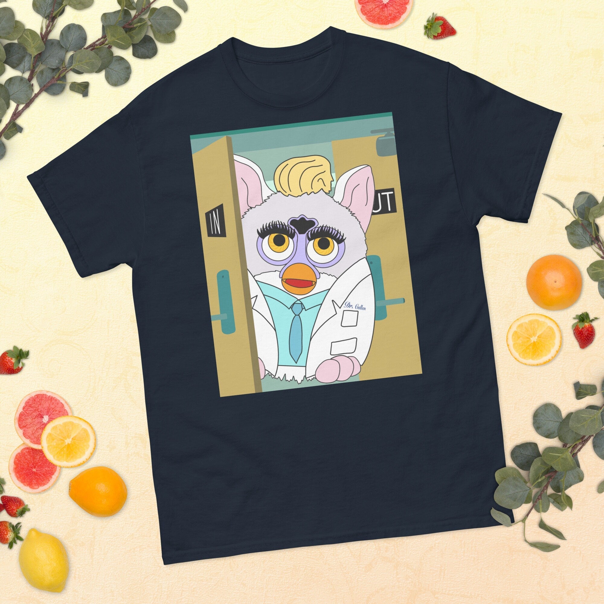 Twilight Furby T Shirt Doctor Carlise Cullen