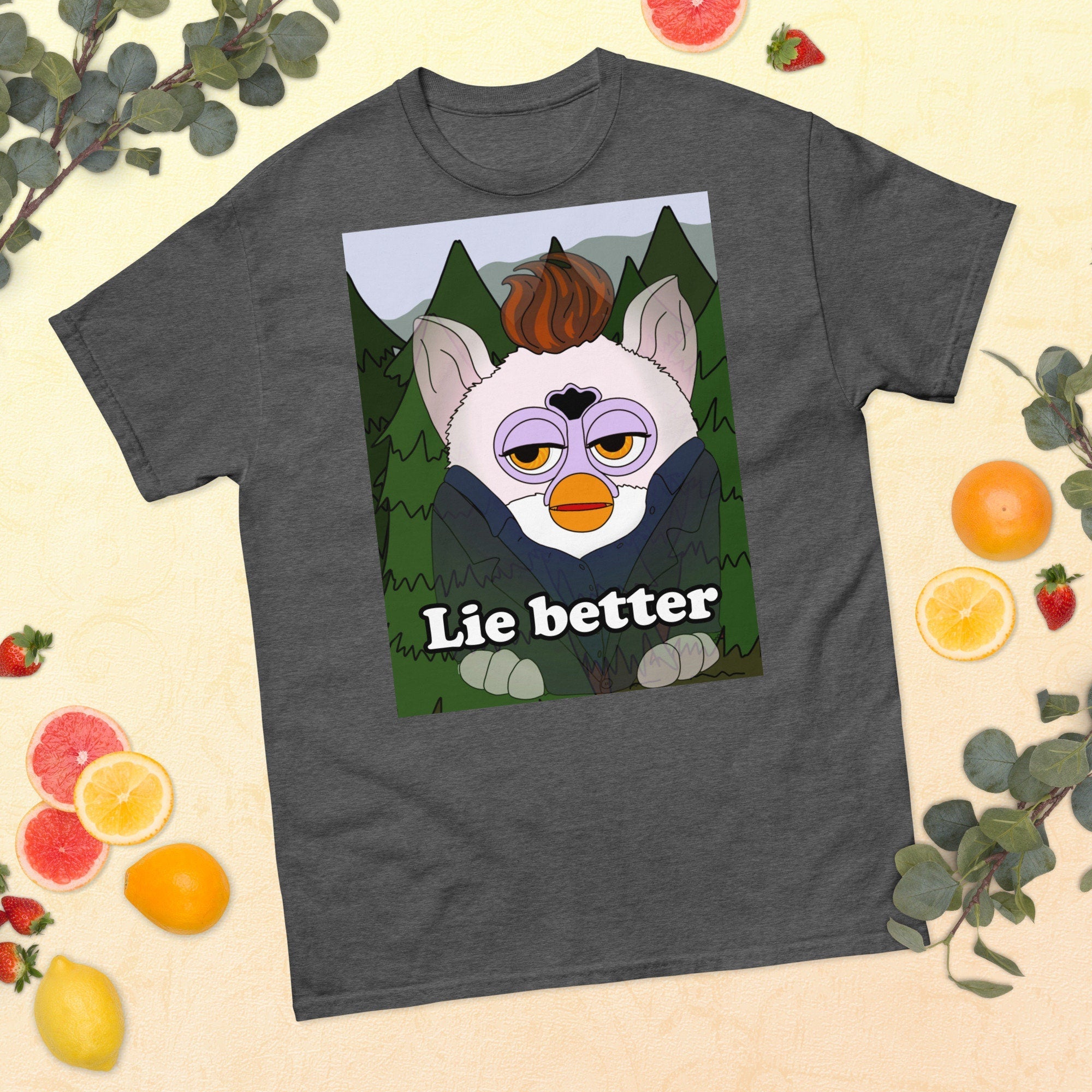 Twilight Furby T Shirt â€˜Lie Better!â€™ Edward Cullen New Moon