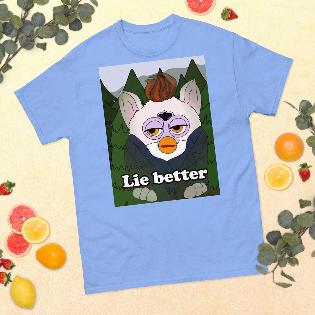 Twilight Furby T Shirt â€˜Lie Better!â€™ Edward Cullen New Moon