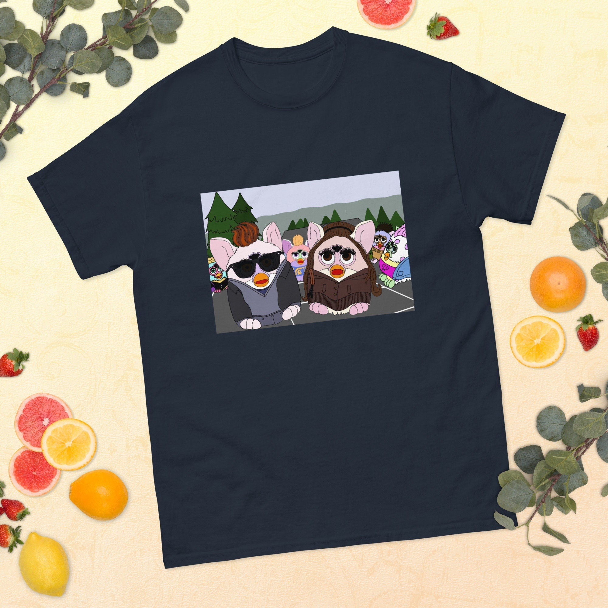 Twilight Furby T Shirt Sunglasses Edward Cullen & Bella Swan