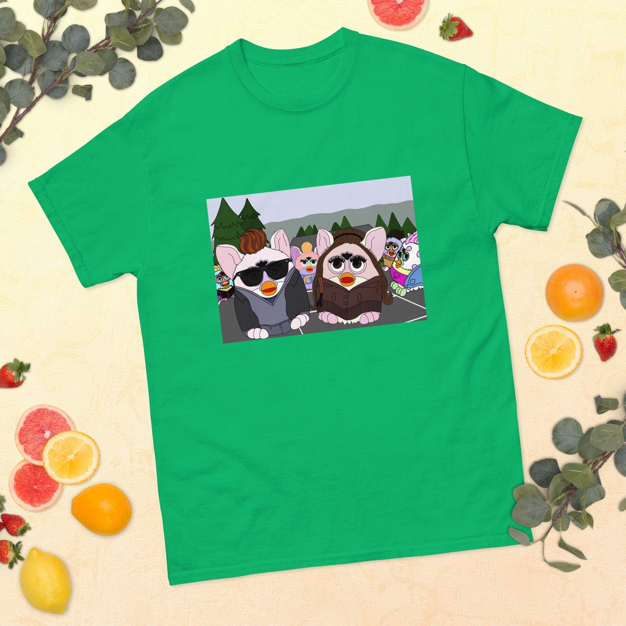 Twilight Furby T Shirt Sunglasses Edward Cullen & Bella Swan