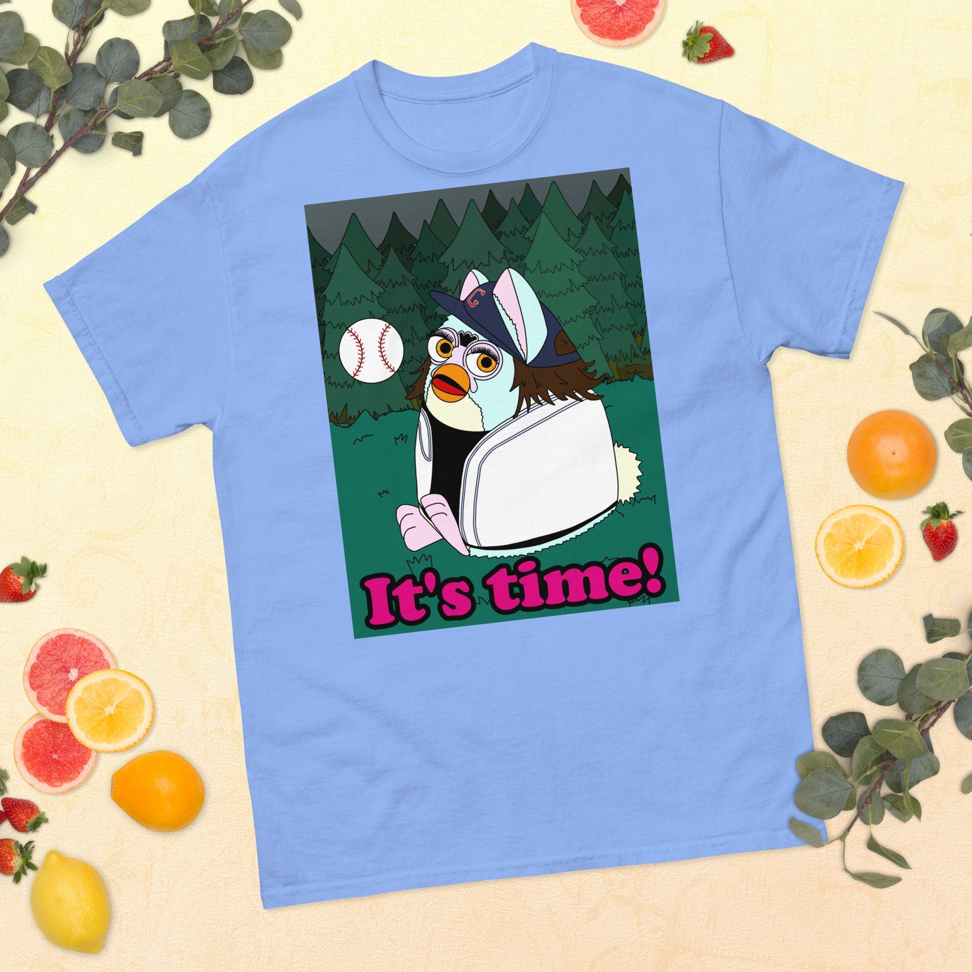 Twilight Furby T Shirt Alice Cullen Vampire Baseball It"s Time!'