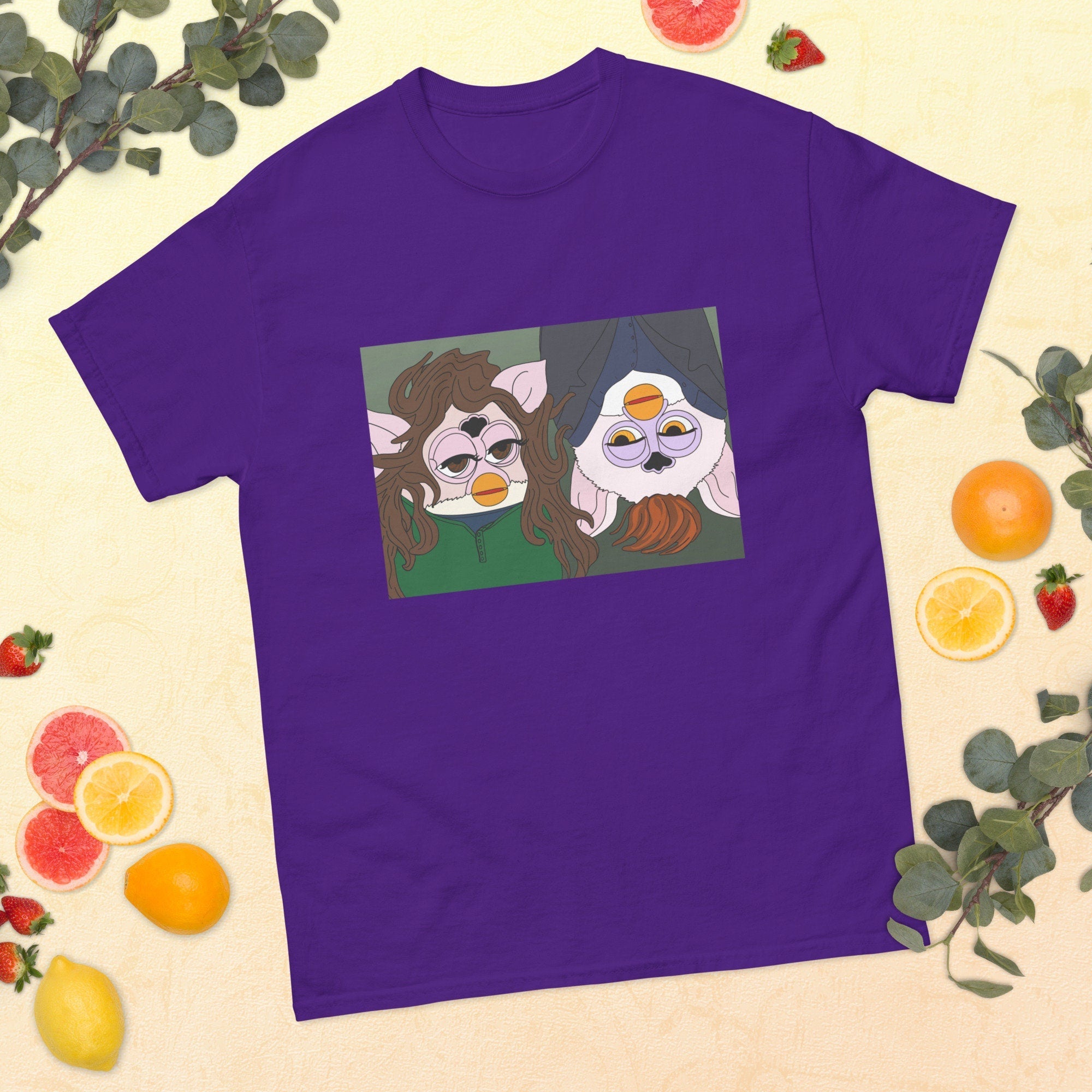 Twilight Furby T Shirt Bella Swan & Edward Cullen Under the Ocean New Moon Slow Life