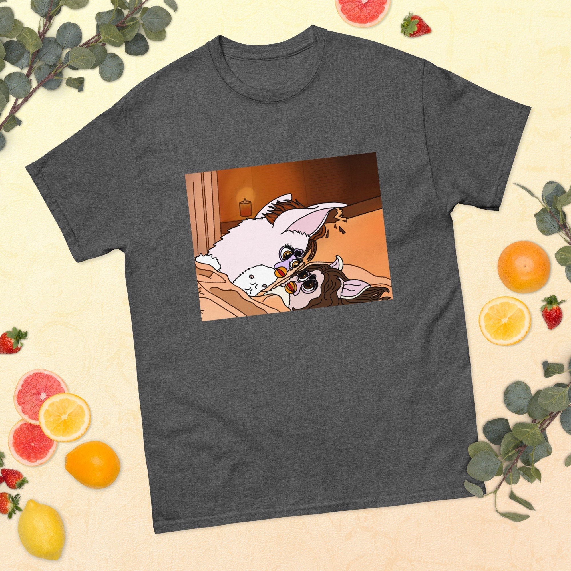 Twilight Furby T Shirt Bella Swan & Edward Cullen Honeymoon Breaking Headboard