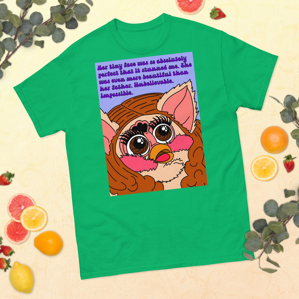 Twilight Baby Furby T Shirt Renesmee  Breaking Dawn Cullen Furby vampire