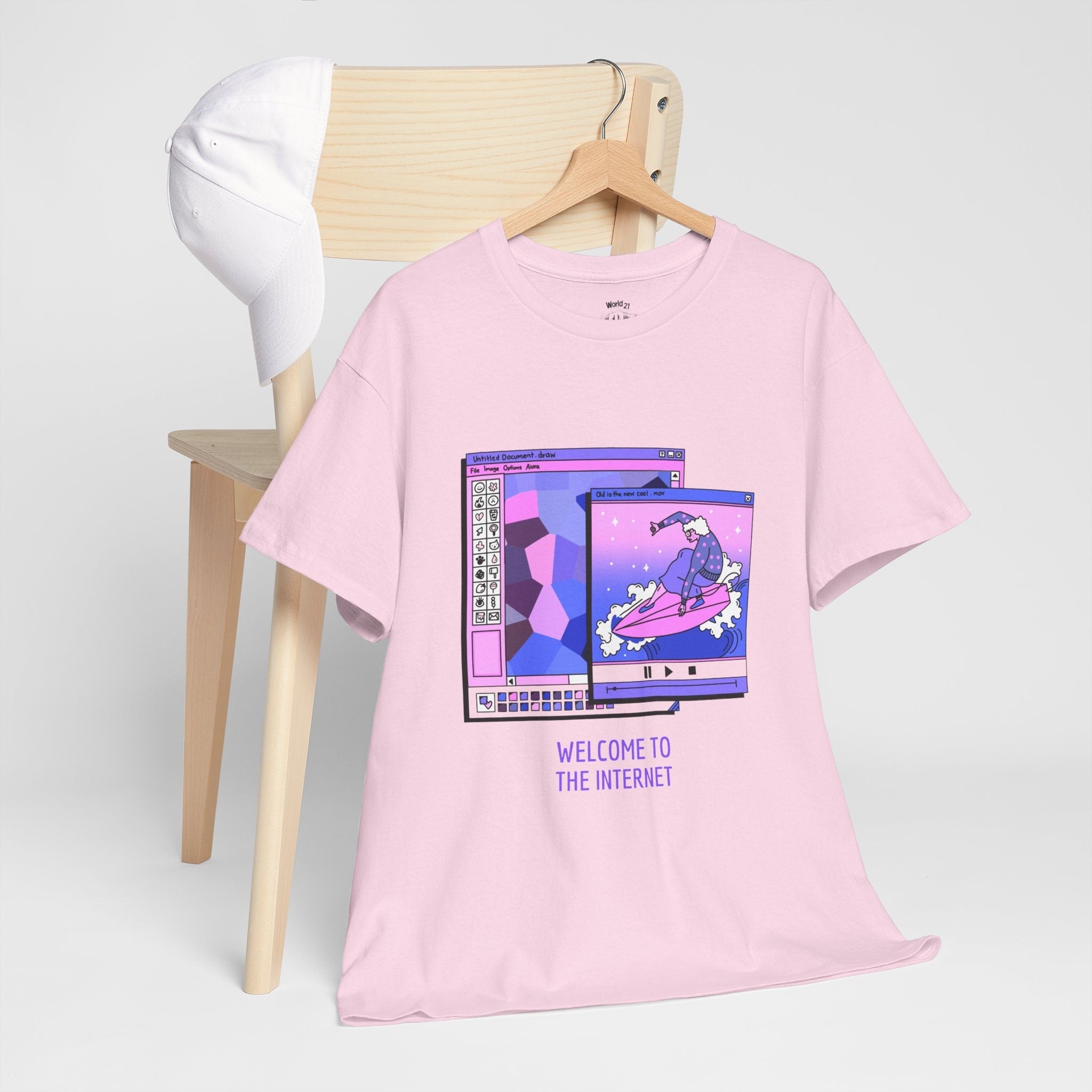 Kawaii Aesthetic Browser T-Shirt | Pastel Goth, Vaporwave Clothing, Anime Shirt, Sad Girls, Kawaii Clothes, Harajuku Clothing, Y2K Shirt