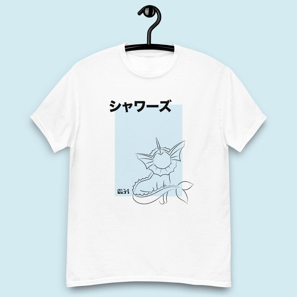 Vaporeon Inspired T-Shirt | Unisex | Japanese | Adult Gift