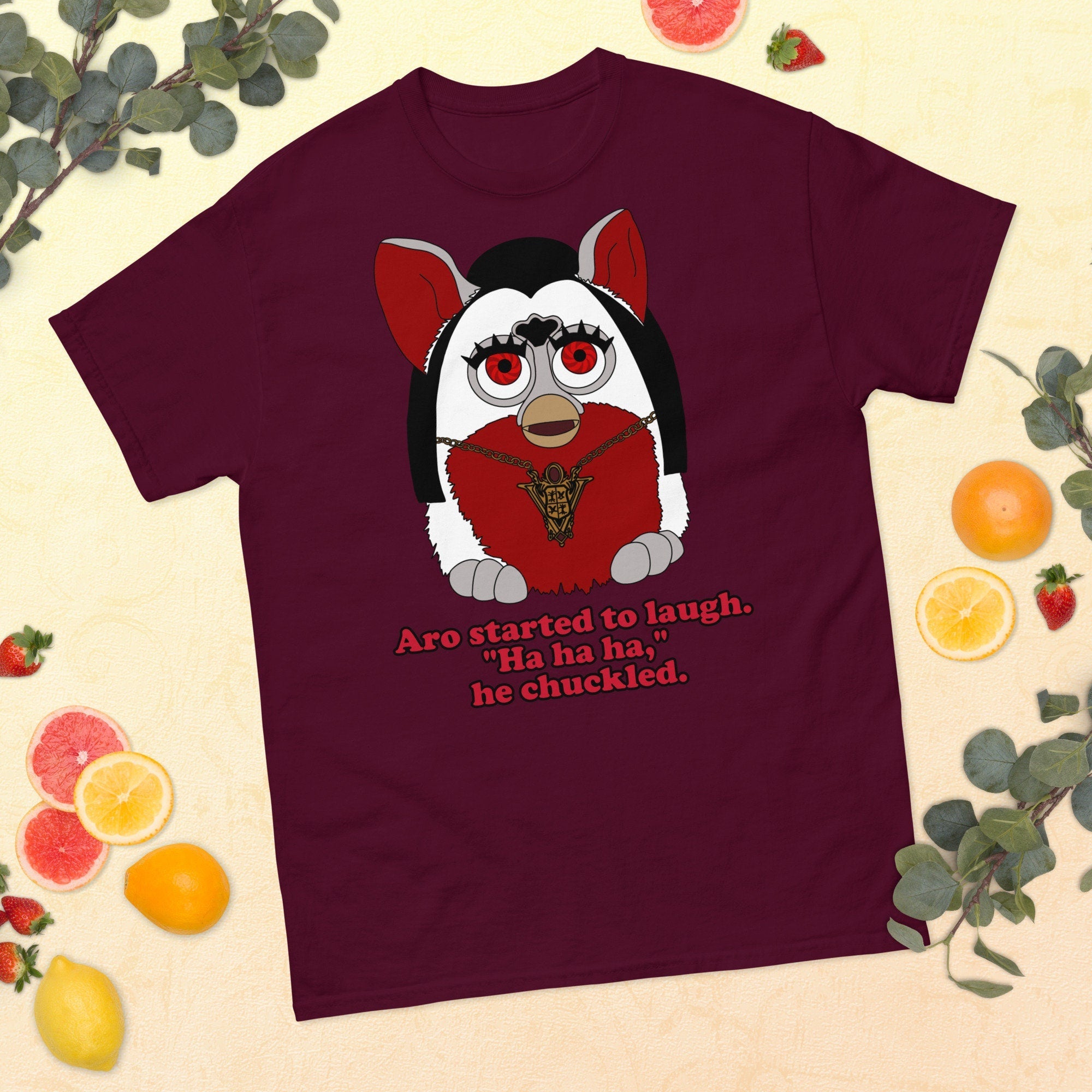 Furby Twilight T Shirt Aro Volturi New Moon