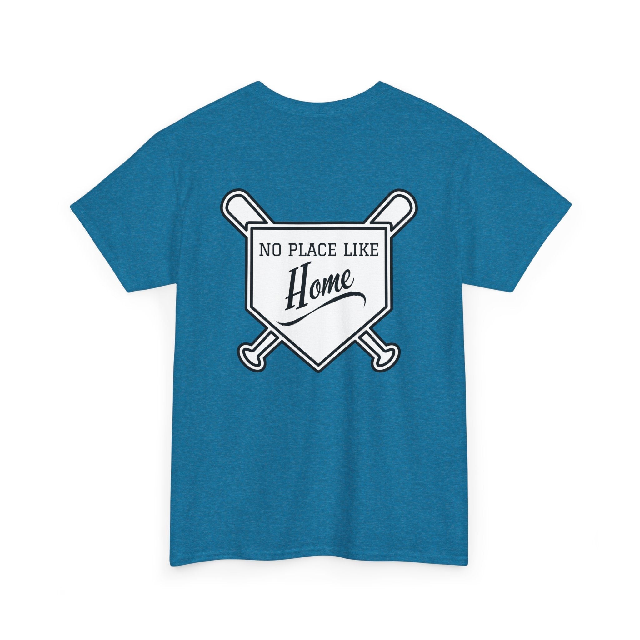 Baseball Softball No Place Like Home Unisex Sports Tee, Gift for Dads, Moms, Sports Fans