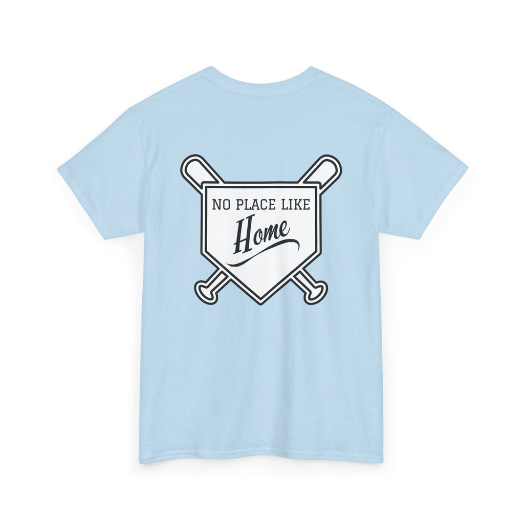 Baseball Softball No Place Like Home Unisex Sports Tee, Gift for Dads, Moms, Sports Fans