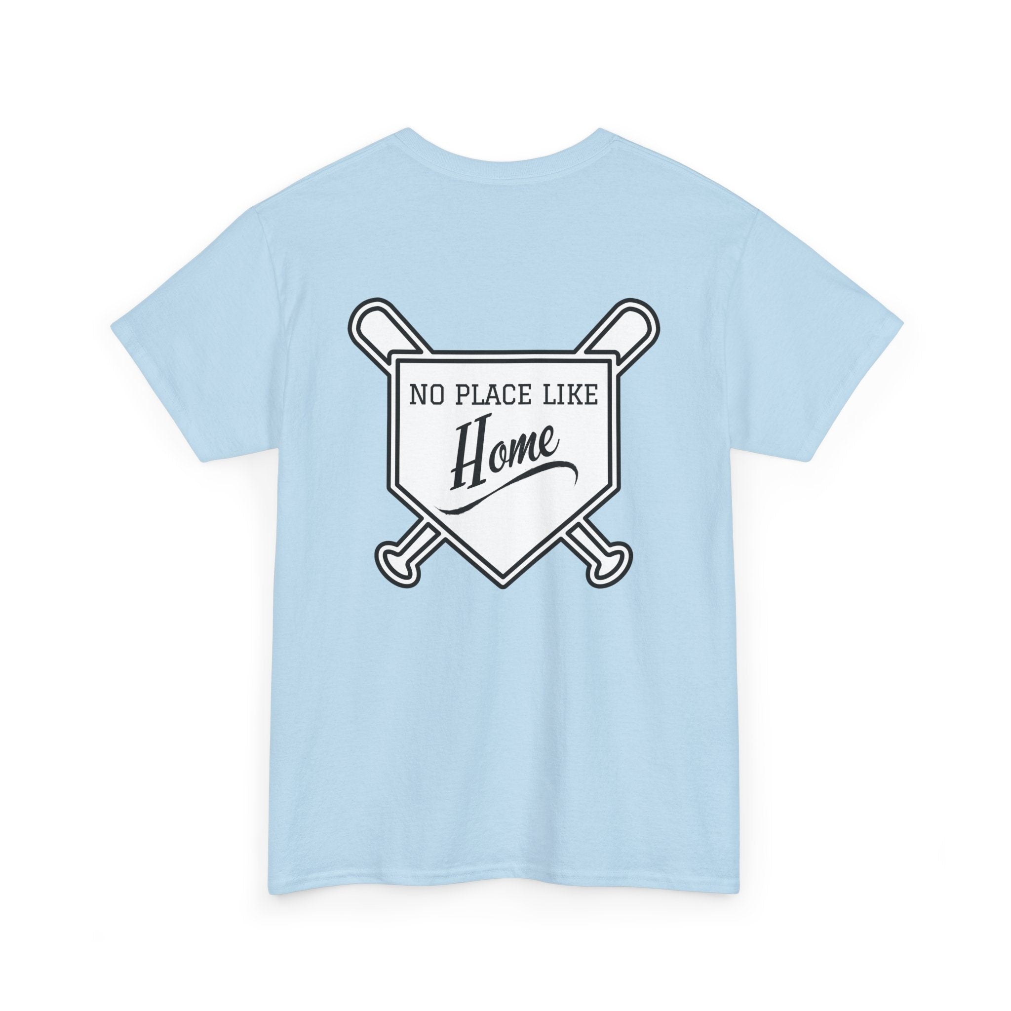 Baseball Softball No Place Like Home Unisex Sports Tee, Gift for Dads, Moms, Sports Fans