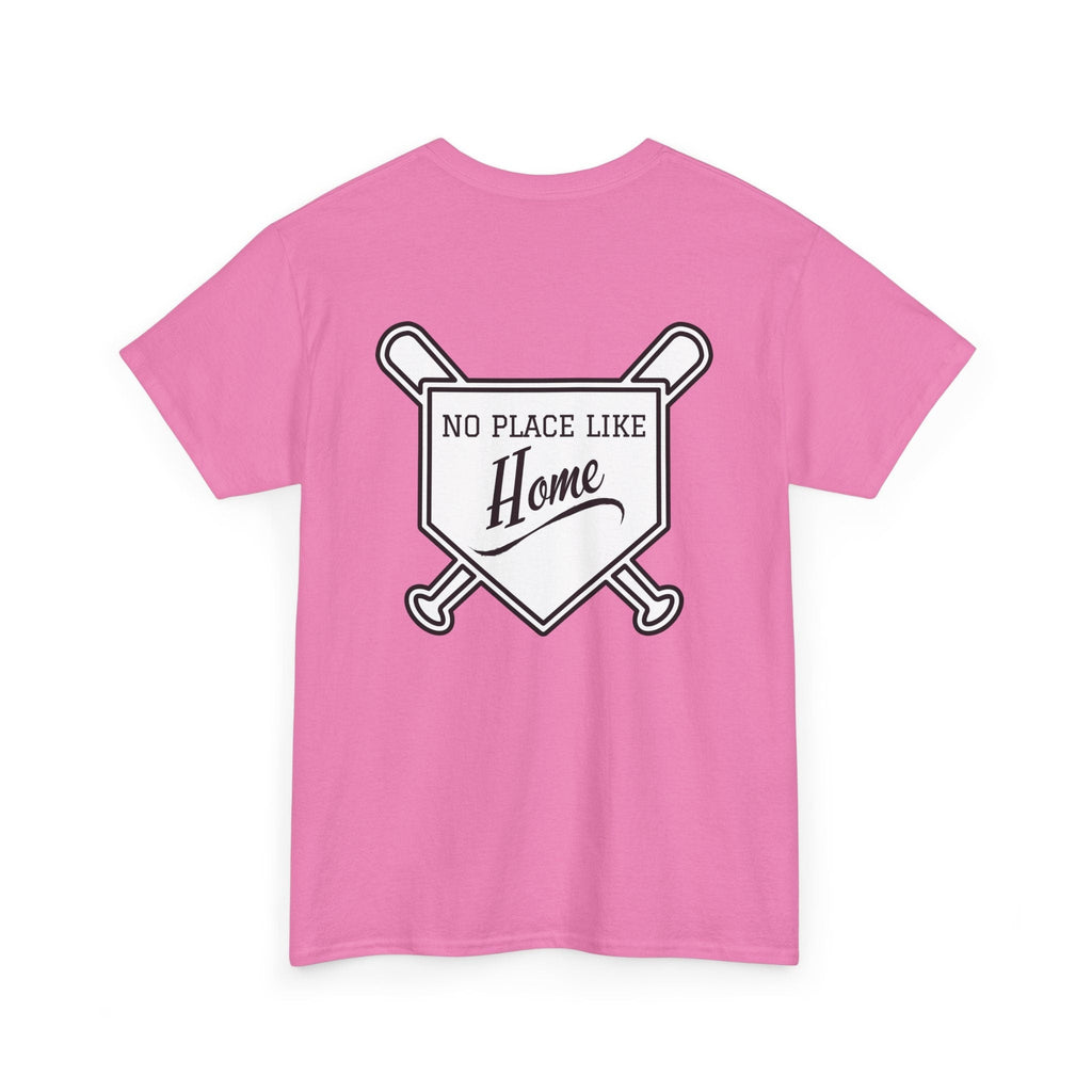 Baseball Softball No Place Like Home Unisex Sports Tee, Gift for Dads, Moms, Sports Fans