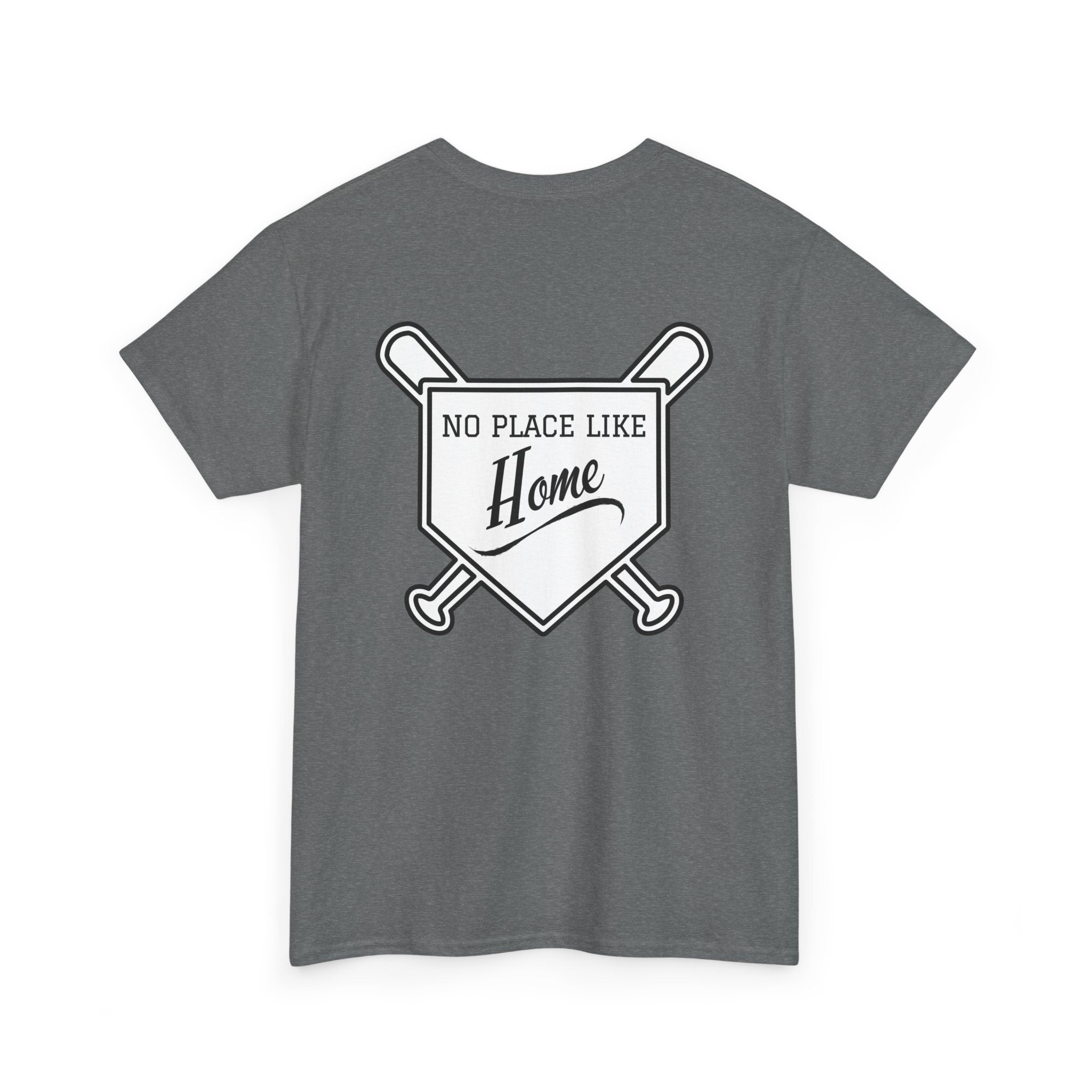 Baseball Softball No Place Like Home Unisex Sports Tee, Gift for Dads, Moms, Sports Fans