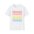 Femme Pride Tshirt (3D font)