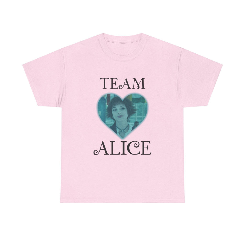 Team Alice - Cute Twilight inspired - T-shirt - Alice Cullen - Unisex Heavy Cotton Tee