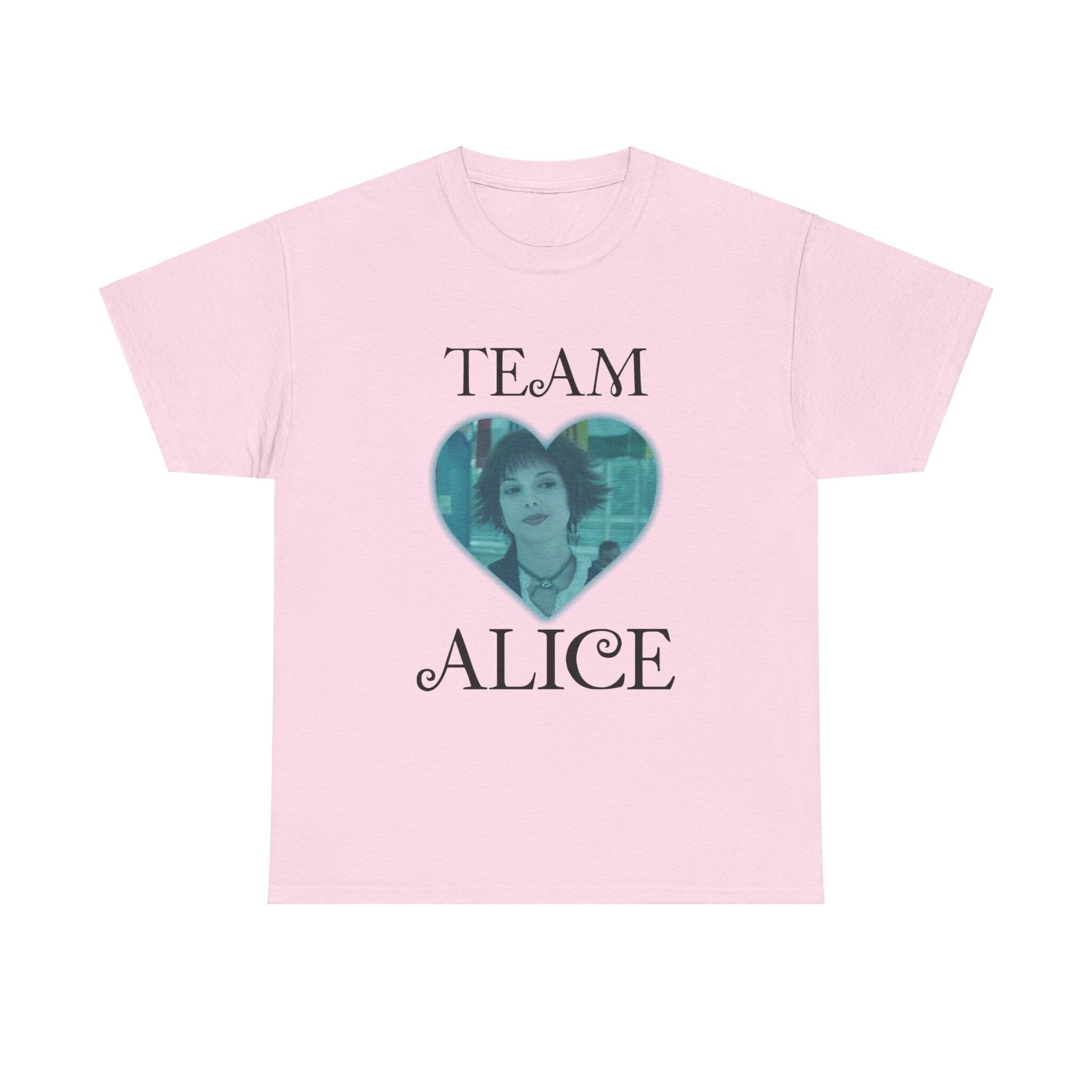 Team Alice - Cute Twilight inspired - T-shirt - Alice Cullen - Unisex Heavy Cotton Tee