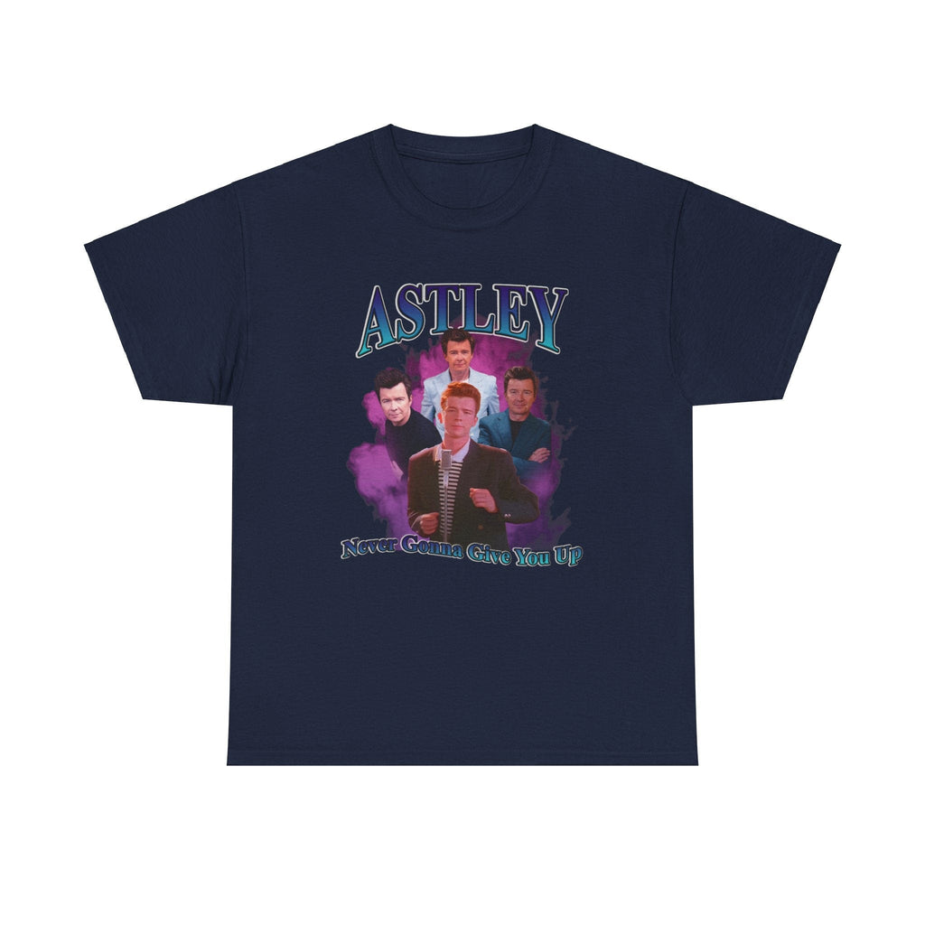 Rick Astley Retro Style tee - Gift for fans - Rick Astley T-shirt - Unisex Heavy Cotton Tee