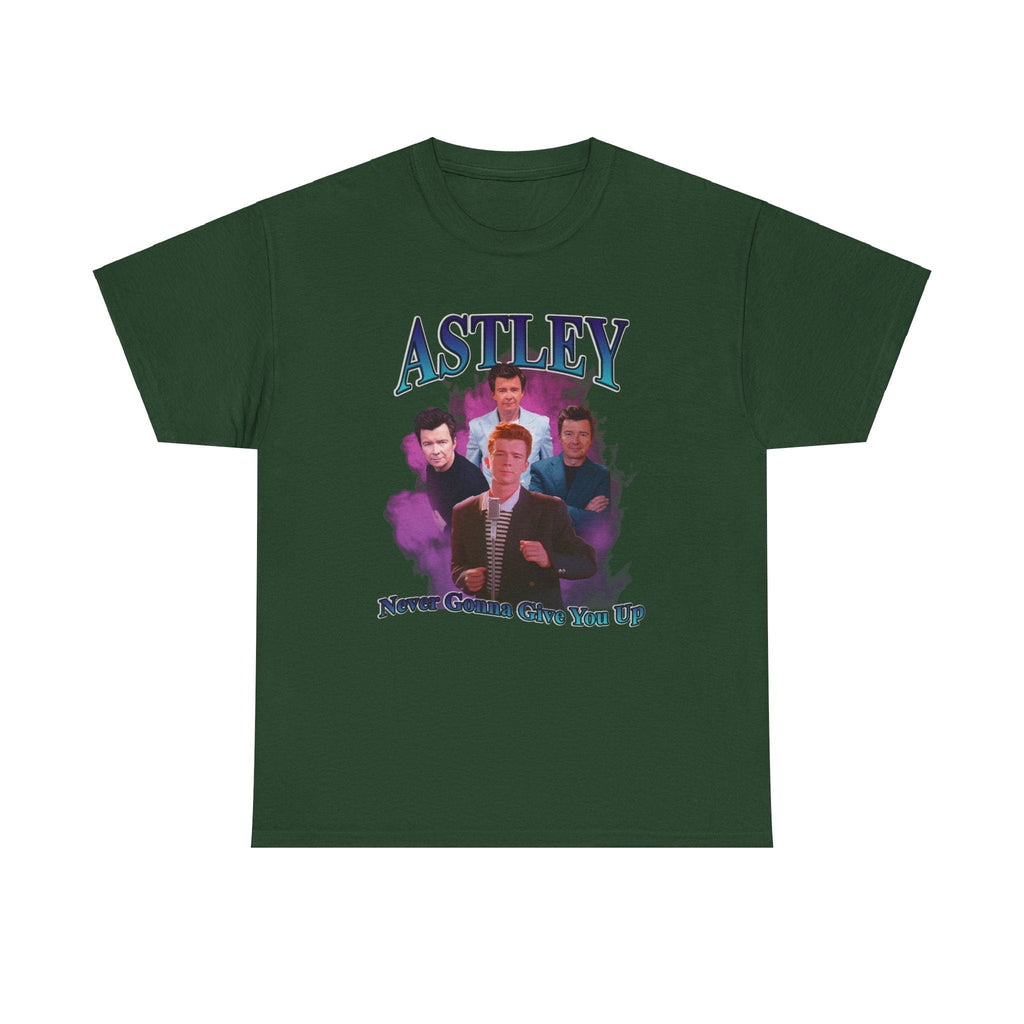 Rick Astley Retro Style tee - Gift for fans - Rick Astley T-shirt - Unisex Heavy Cotton Tee