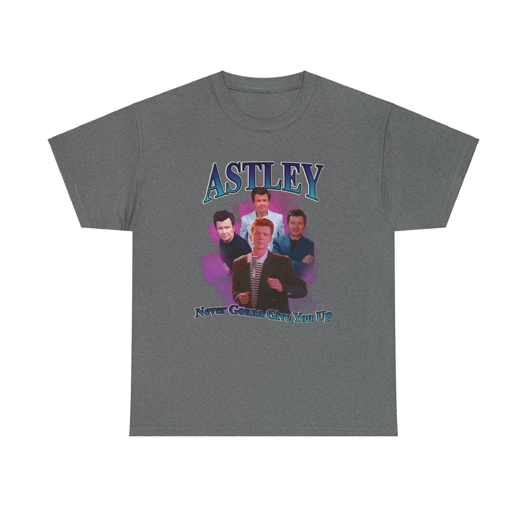 Rick Astley Retro Style tee - Gift for fans - Rick Astley T-shirt - Unisex Heavy Cotton Tee