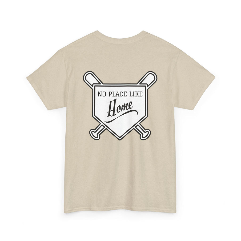 Baseball Softball No Place Like Home Unisex Sports Tee, Gift for Dads, Moms, Sports Fans