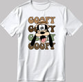 Goofy Short Sleeve White-Black Men's / Women's T Shirt J002