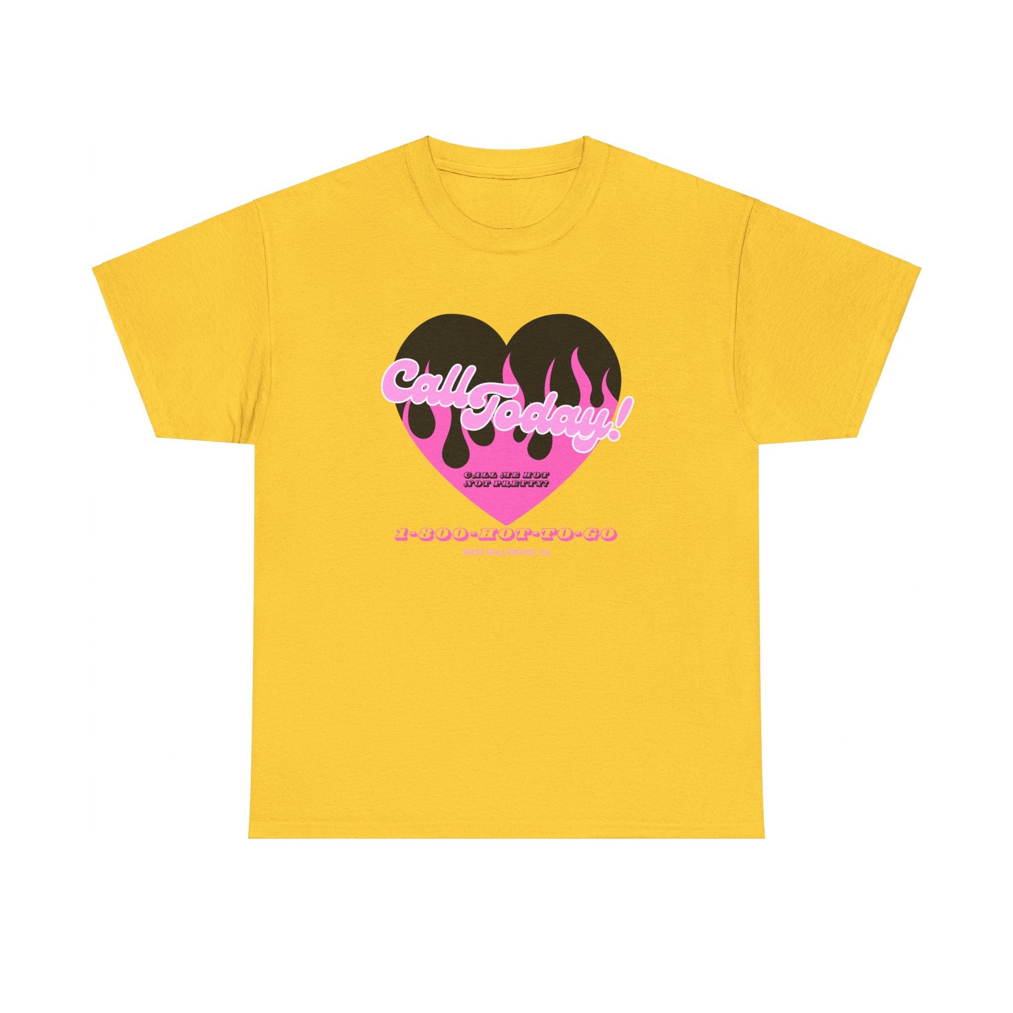 Hot To Go Tee Shirt | unisex cotton tee, y2k tee shirt, anglecore, gen z shirt, clean girl aesthetic, gen z shirt, hot to go tee