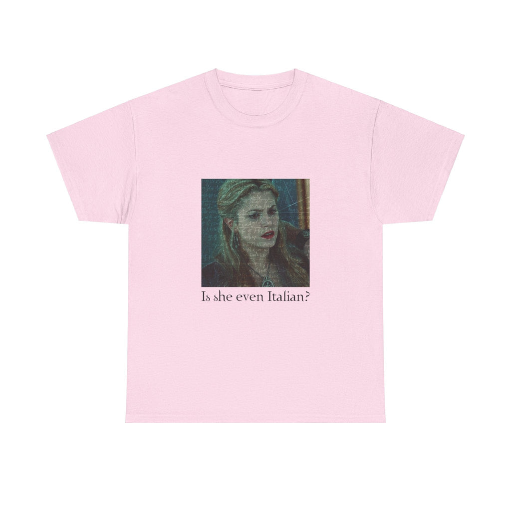 Rosalie Hale - Funny T-shirt - Is she even Italian - Twilight inspired - Unisex Heavy Cotton Tee