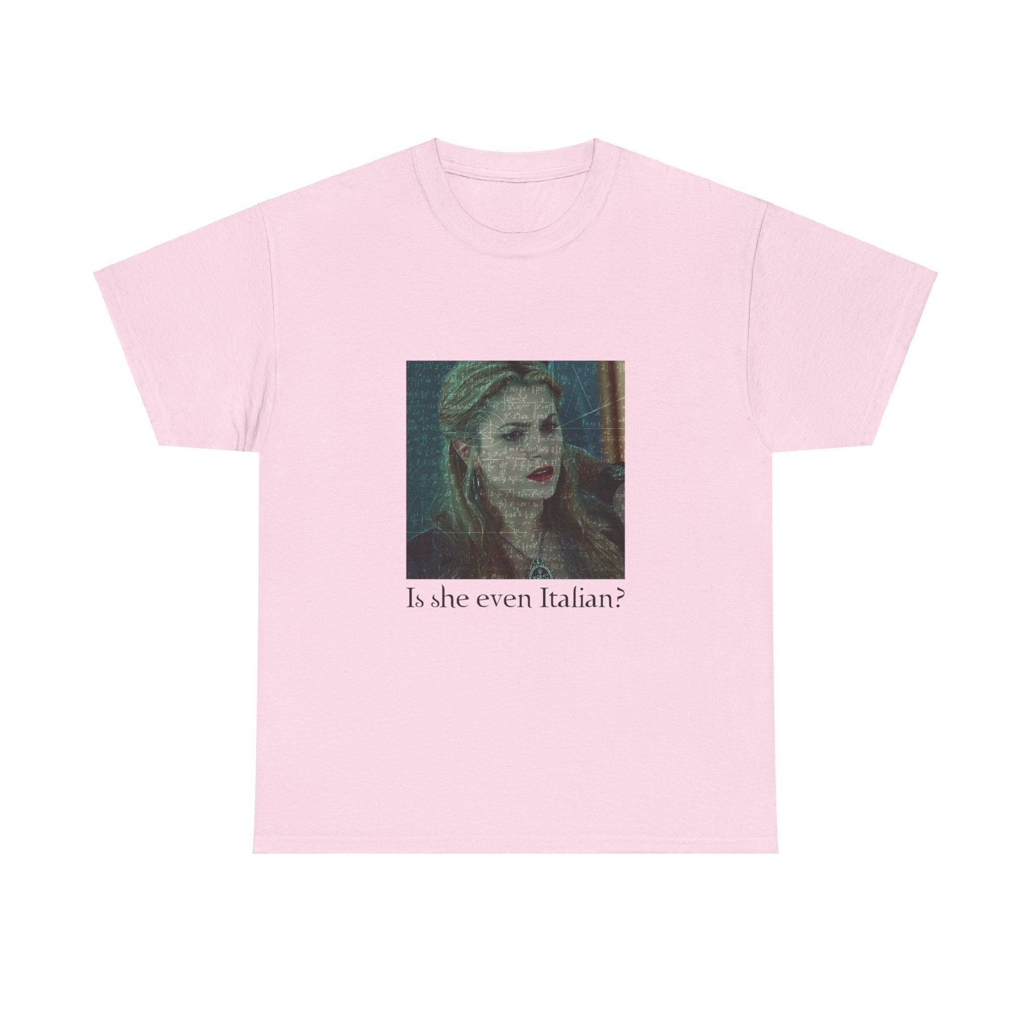 Rosalie Hale - Funny T-shirt - Is she even Italian - Twilight inspired - Unisex Heavy Cotton Tee