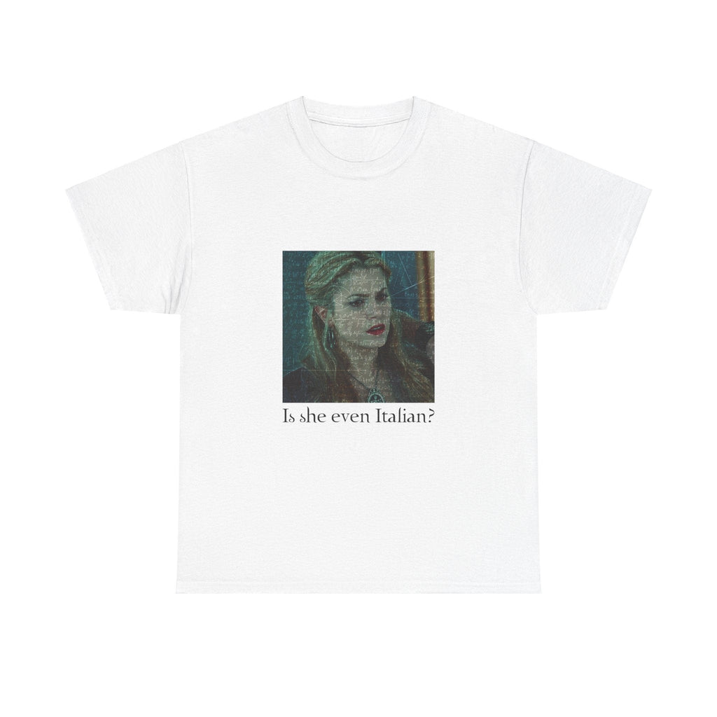Rosalie Hale - Funny T-shirt - Is she even Italian - Twilight inspired - Unisex Heavy Cotton Tee