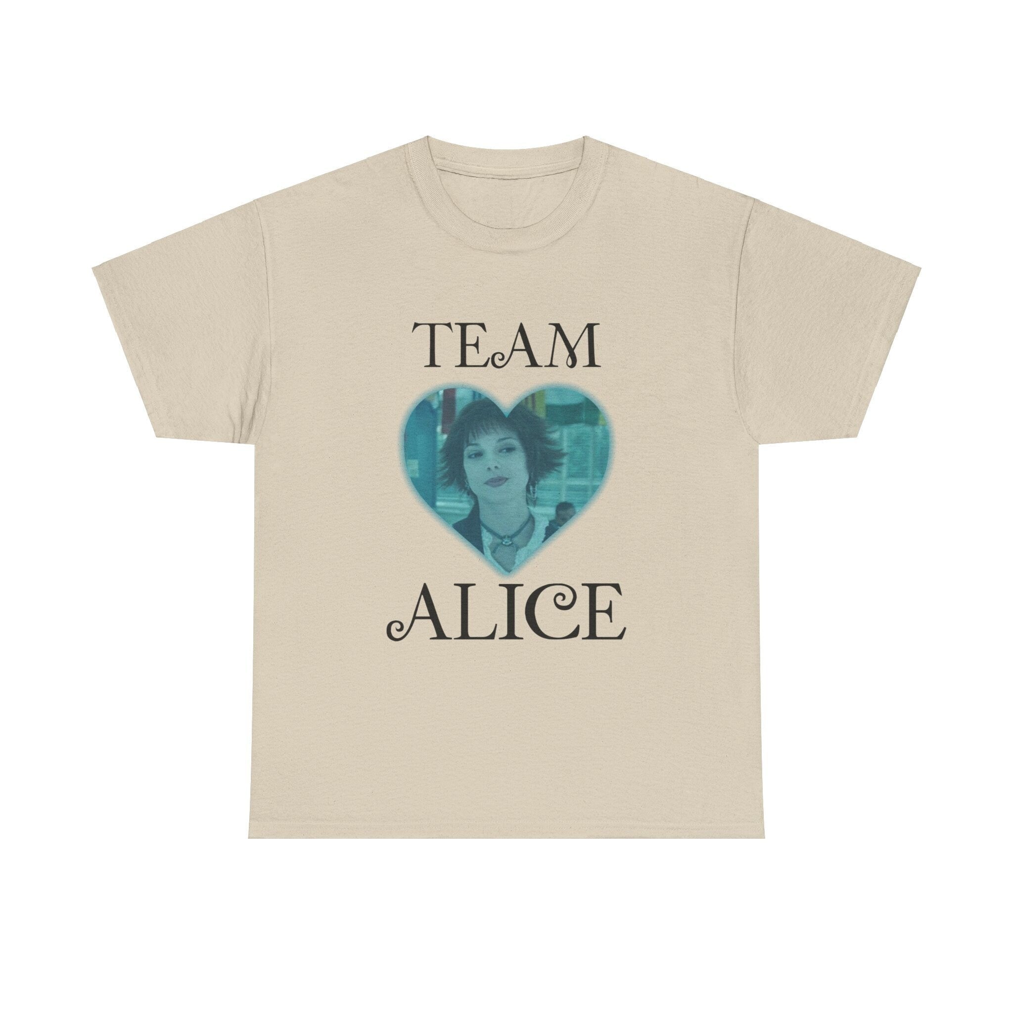 Team Alice - Cute Twilight inspired - T-shirt - Alice Cullen - Unisex Heavy Cotton Tee