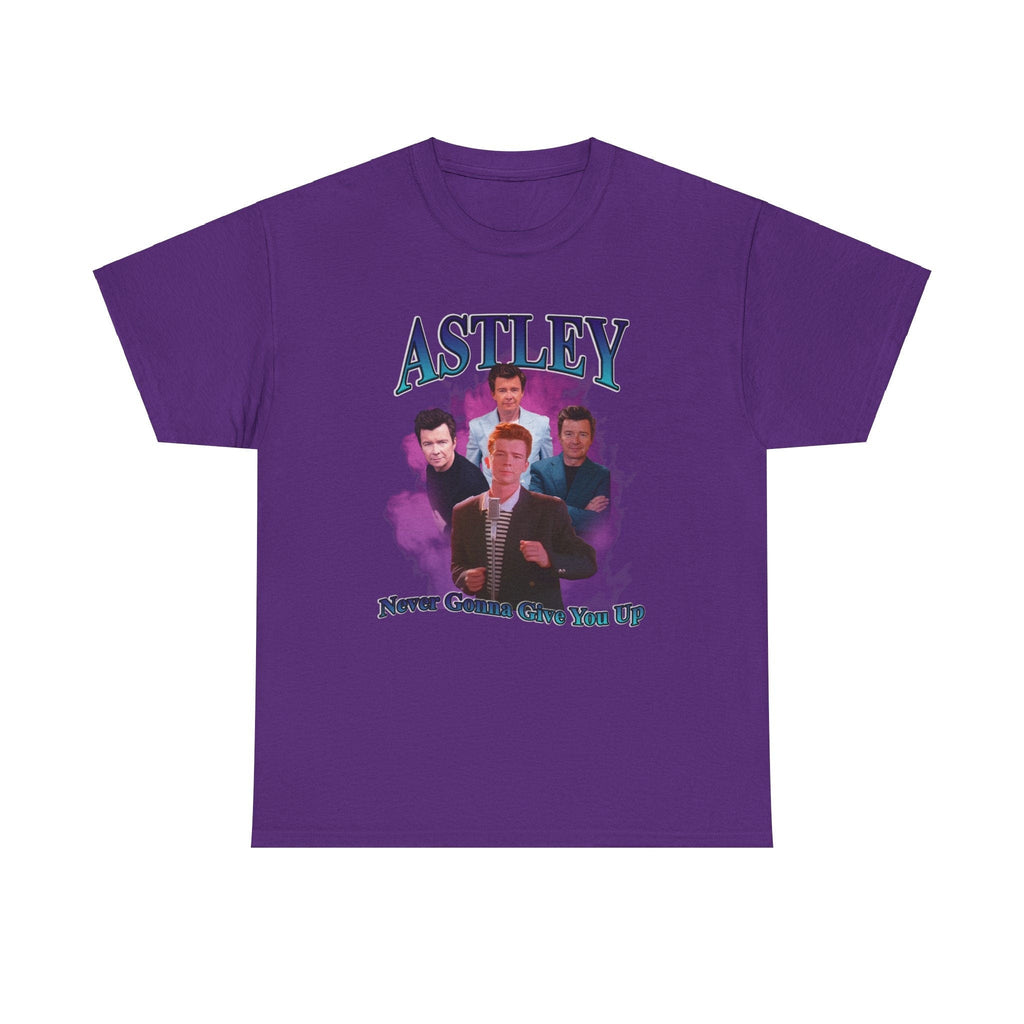 Rick Astley Retro Style tee - Gift for fans - Rick Astley T-shirt - Unisex Heavy Cotton Tee