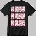 Piglet Moods Short Sleeve White-Black Men's / Women's T Shirt C548