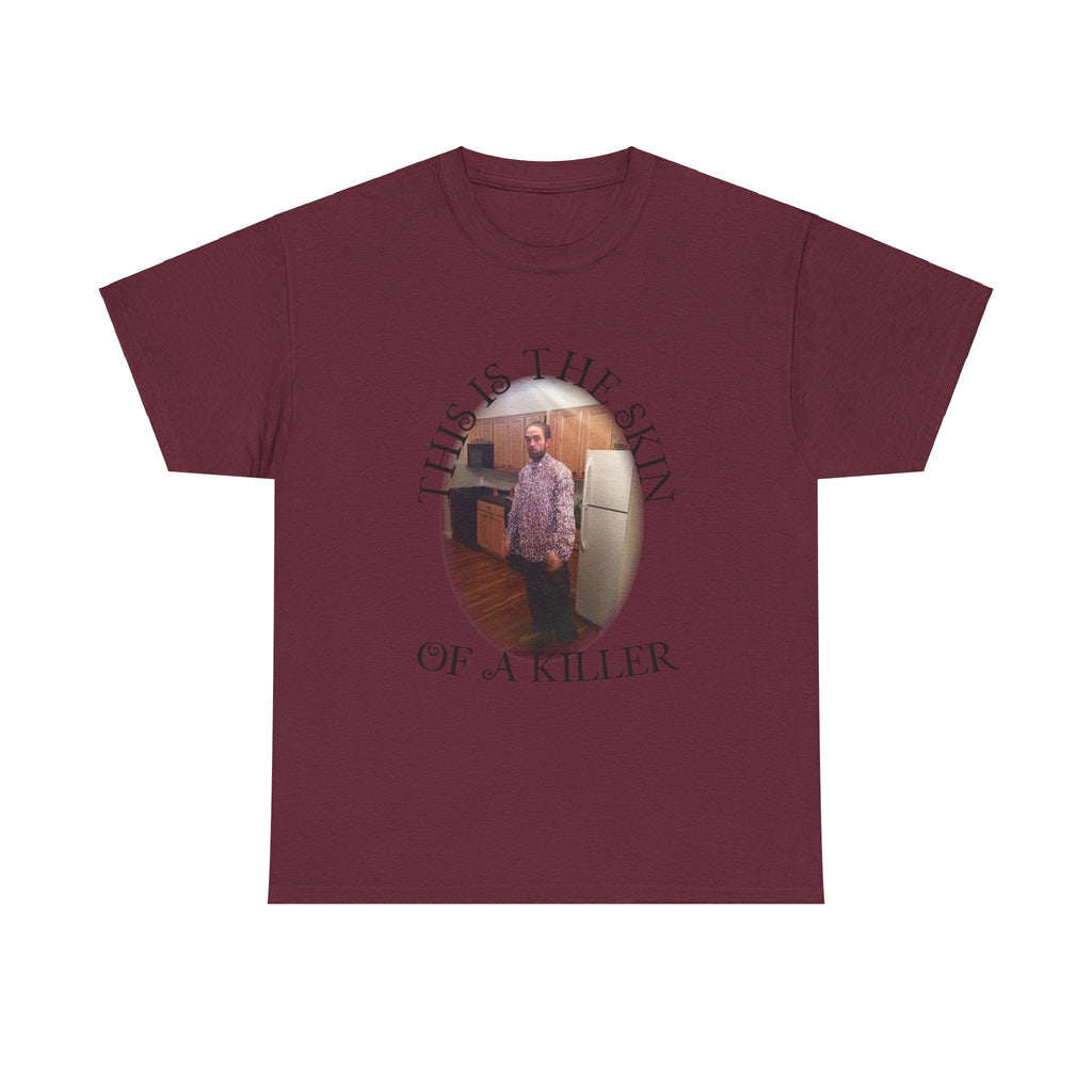 This is the skin of a killer - funny Twilight inspired Tee - Robert Patterson - Edward Cullen - Quote - Unisex Heavy Cotton Tee