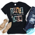 Office Squad Shirt, Secretary Shirts, Staff Shirt, Squad Goals, Office Staff Shirt, Office Staff Matching, Front Office Shirt, Office Crew