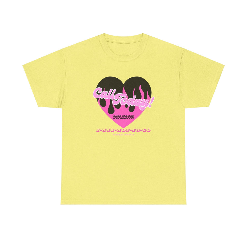 Hot To Go Tee Shirt | unisex cotton tee, y2k tee shirt, anglecore, gen z shirt, clean girl aesthetic, gen z shirt, hot to go tee