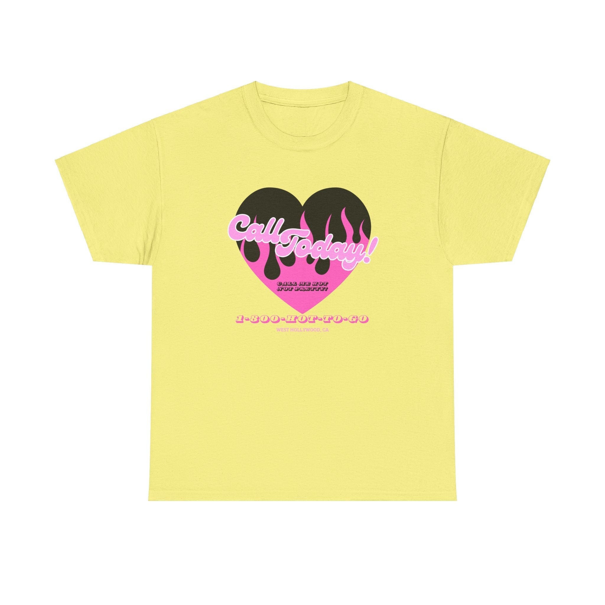 Hot To Go Tee Shirt | unisex cotton tee, y2k tee shirt, anglecore, gen z shirt, clean girl aesthetic, gen z shirt, hot to go tee
