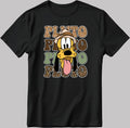 Pluto Funny Short Sleeve White-Black Men's / Women's T Shirt J003