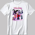Villains Short Sleeve White-Black Men's / Women's T Shirt J040