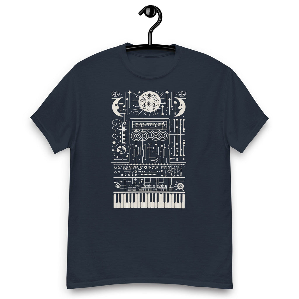 Synthesizer Mystic art musician t-shirt for synth lover