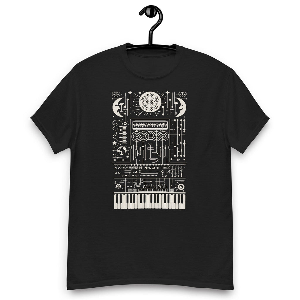 Synthesizer Mystic art musician t-shirt for synth lover