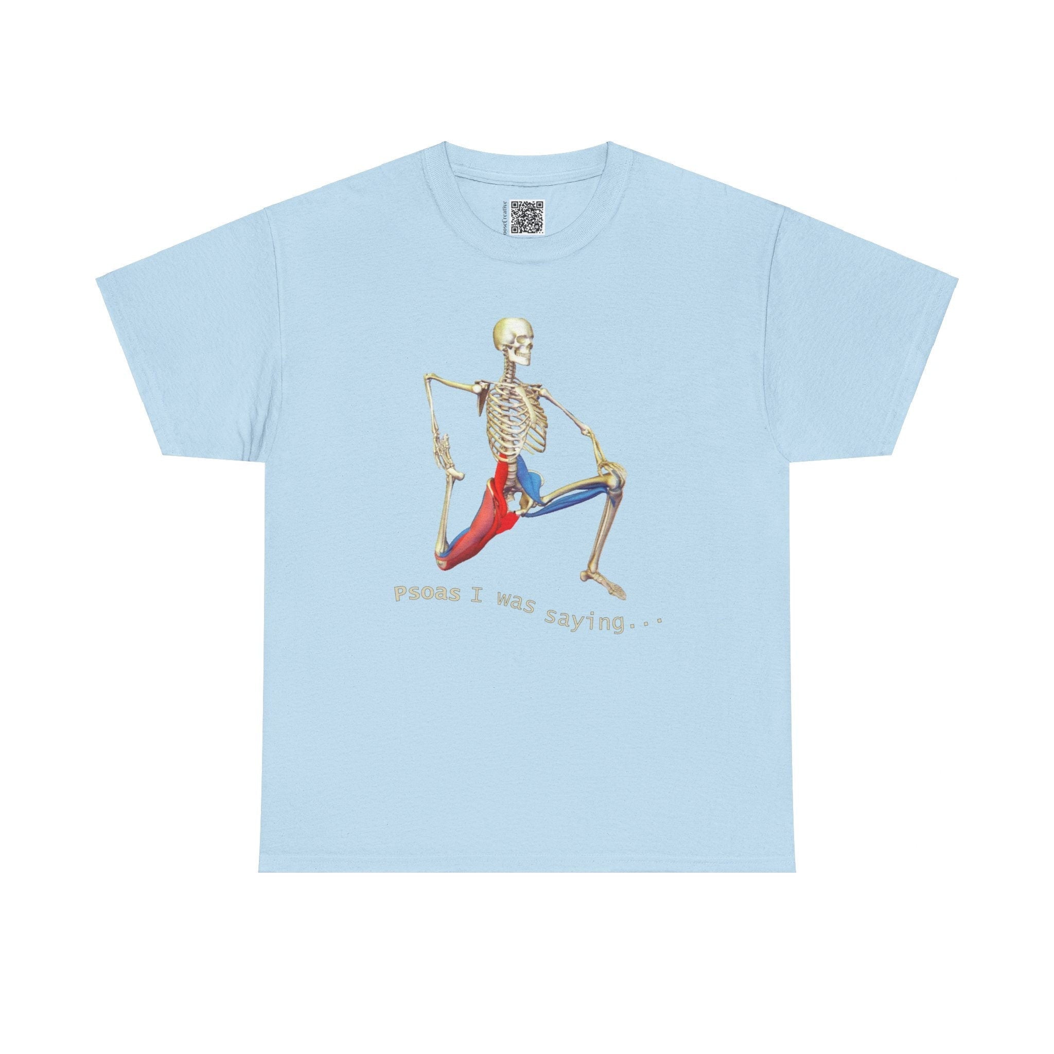 Customizable Psoas I was saying Unisex Heavy Cotton Tee