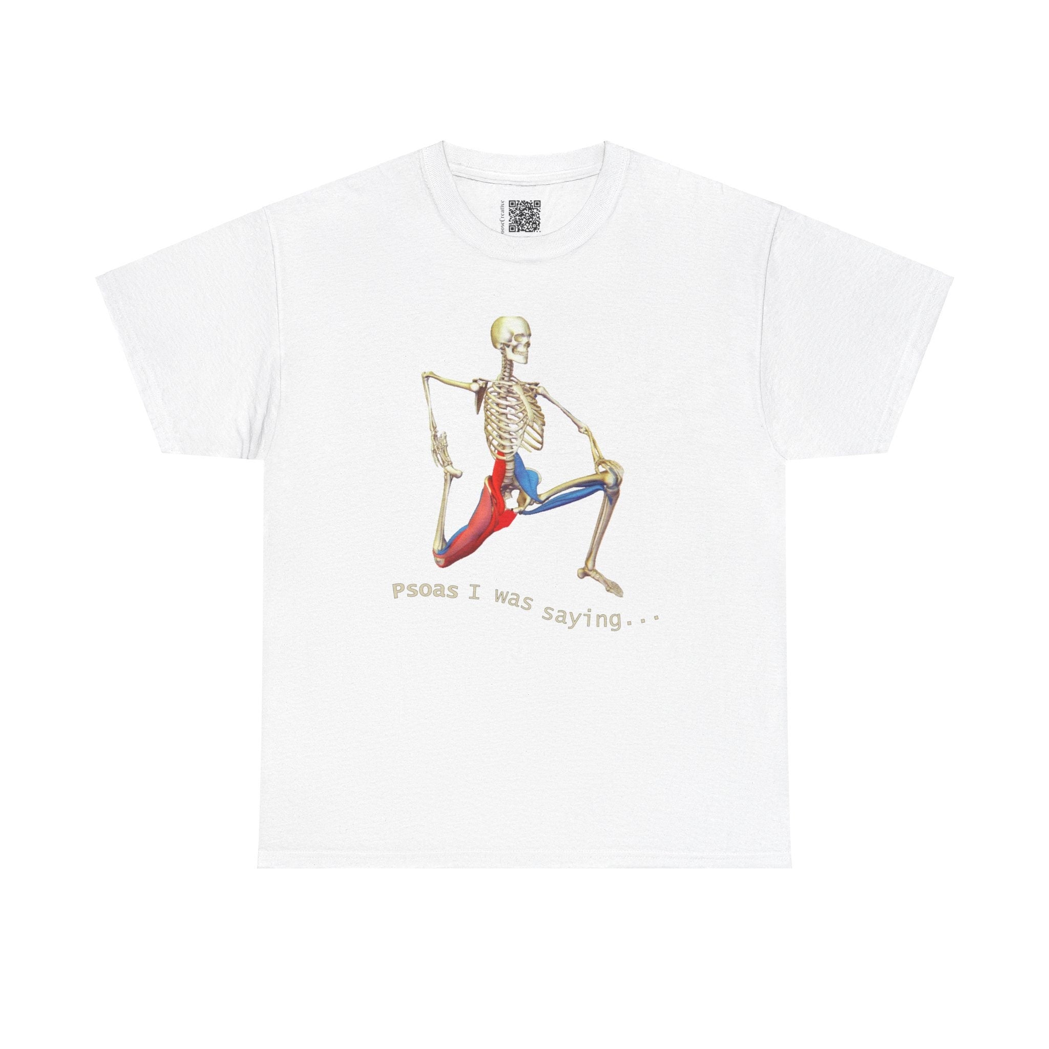 Customizable Psoas I was saying Unisex Heavy Cotton Tee